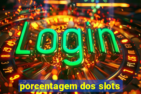 porcentagem dos slots